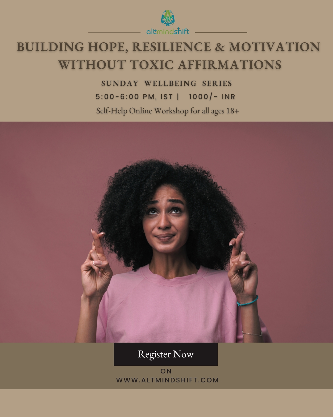 Past Sunday Group Session - Building Hope without Toxic Affirmations